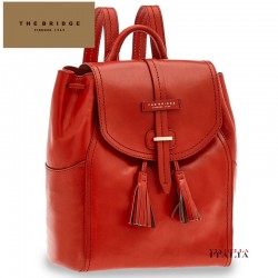 【PIQUADRO】Zaino piccolo in pelle Blue Square