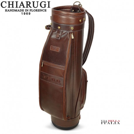 【CHIARUGI】Prestige 8"borsa da golf n pelle