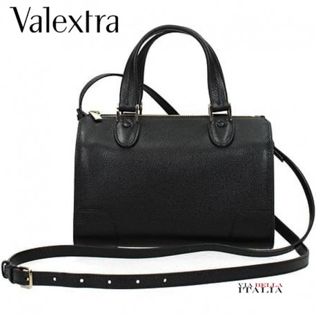 【VALEXTRA】 V5C62 レザーハンドバック ミニ