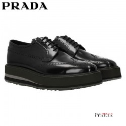 【PRADA】DERBY 2EG015P39 メンズシューズ ブラック
