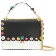 【FENDI】Kan I leather cross-body bag