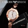 【EMPORIO ARMANII】インデックスにキラリ クリスタル 26mm