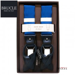 BRUCLE - BRETELLE UOMO FORMALI SETA HAND MADE IN ITALY