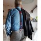 BRUCLE - BRETELLE UOMO FORMALI SETA HAND MADE IN ITALY