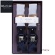 BRUCLE - BRETELLE UOMO HAND MADE IN ITALY GRIGIO PERLA