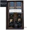 BRUCLE - BRETELLE UOMO HAND MADE IN ITALY PUNTASPILLO GRIGIO
