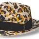 【Borsalino】レオパード パナマキート