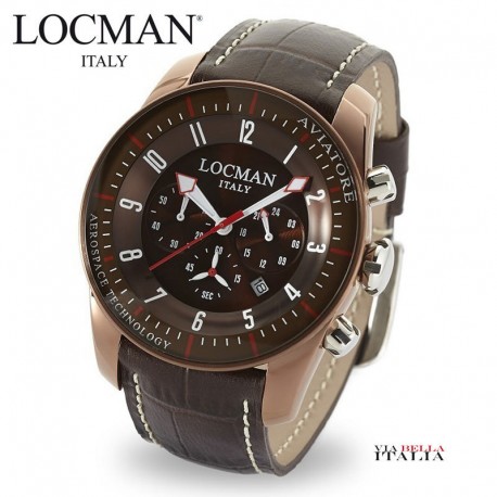 LOCMAN - MENS Chronograph AVIATORE 44mm