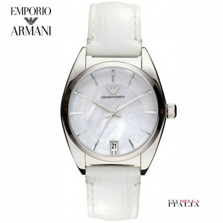 EMPORIO ARMANII AR0377 Ladies Classic Watch MOP Dial 31mm