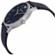 EMPORIO ARMANI Blue Dial Blue Leather Watch AR11012 41mm