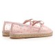 【RED V】tulle espadrilles