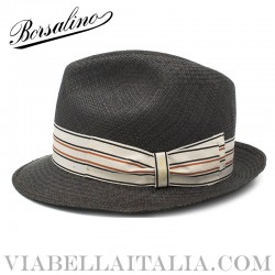 BORSALINO - Treccia Canapa Tesa Media