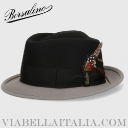 BORSALINO - Treccia Canapa Tesa Media