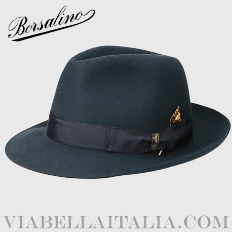 【Borsalino】Treccia Canapa ミディウムプリム