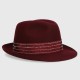 BORSALINO - Treccia Canapa Tesa Media