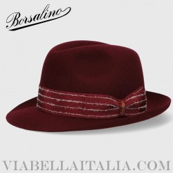 BORSALINO - Treccia Canapa Tesa Media