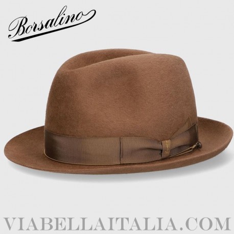 【Borsalino】Treccia Canapa ミディウムプリム