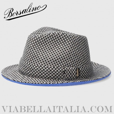 BORSALINO - Treccia Canapa Tesa Media