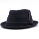 BORSALINO - Treccia Canapa Tesa Media