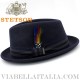 【Borsalino】Treccia Canapa ミディウムプリム