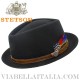 BORSALINO - Treccia Canapa Tesa Media