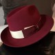 BORSALINO - Treccia Canapa Tesa Media