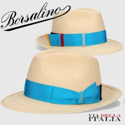 BORSALINO - Treccia Canapa Tesa Media