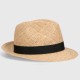【Borsalino】Treccia Canapa ミディウムプリム