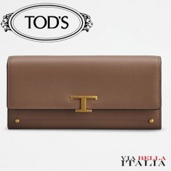 【TOD'S】 T TIMELESS レザーウォレット