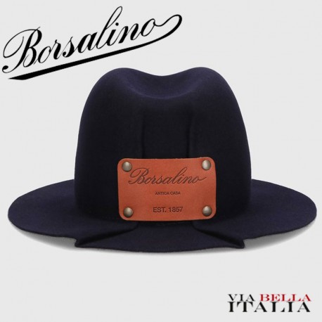 【Borsalino】"DAMIANO" FELTRO LANA CINTA RIGATA