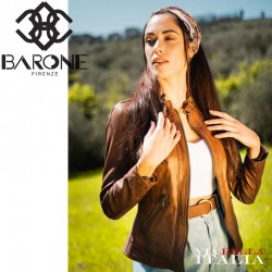【BARONE FIRENZE】Sofia Vintage レザージャケット