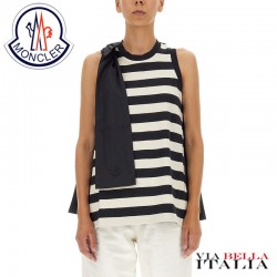 【MONCLER】ボーダー柄 コットントップ