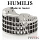 HUMILIS STERLING SILVER ITER ROME COLOSSEUM RING