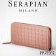 SERAPIAN MILANO - ZIP-AROUND WALLET IN MOSAICO