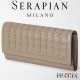 SERAPIAN MILANO - PORTAFOGLIO CONTINENTAL IN MOSAICO