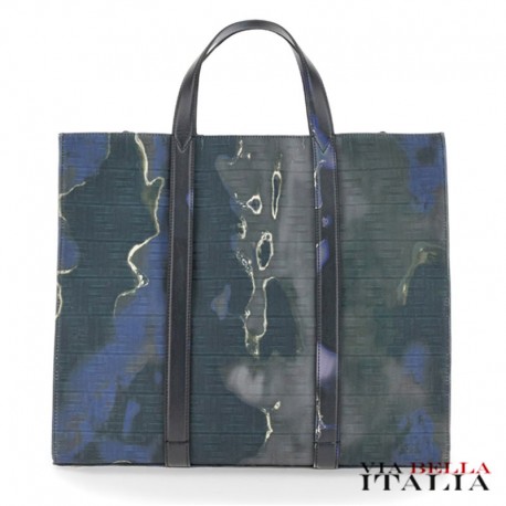FENDI - JACQUARD SUNSET SHOPPING BAG