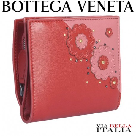 【BOTTEGA VENETA】二つ折りウォレット HANAMI