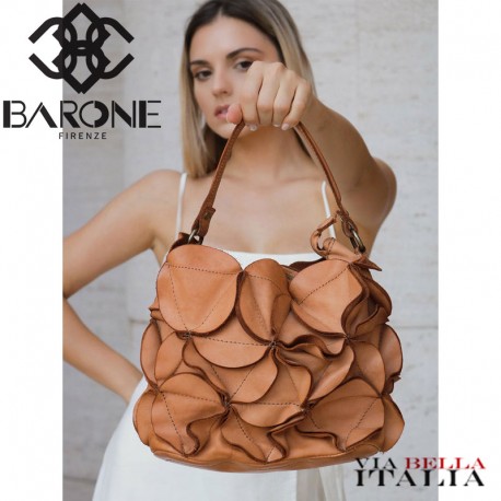 【BARONE FIRENZE】FIORE レザーバック
