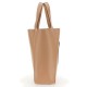 STELLA McCARTNEY - BORSA TOTE QUADRATA CON LOGO IN ALTER NAPPA