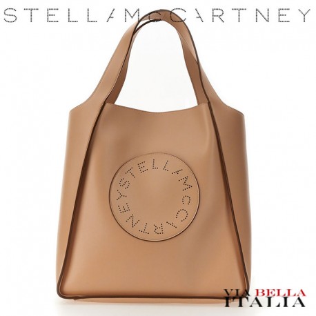 【STELLA McCARTNEY】 ステラ ロゴ スクエア トートバッグ