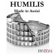 HUMILIS STERLING SILVER ITER ROME COLOSSEUM RING