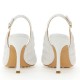 【BOTTEGA VENETA】QUILTED LEATHER SLINGBACK PADDED SANDAL