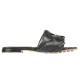 【BOTTEGA VENETA】THE LIDO FLAT LEATHER SANDAL WITH SQUARE TOE