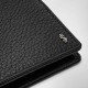 SERAPIAN MILANO - 4-CARD BILLFOLD WALLET WITH COIN POUCH IN CACHEMIRE LEATHER