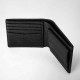 SERAPIAN MILANO - 4-CARD BILLFOLD WALLET WITH COIN POUCH IN CACHEMIRE LEATHER