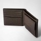 SERAPIAN MILANO - 4-CARD BILLFOLD WALLET WITH COIN POUCH IN CACHEMIRE LEATHER