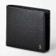 SERAPIAN MILANO - 4-CARD BILLFOLD WALLET WITH COIN POUCH IN CACHEMIRE LEATHER