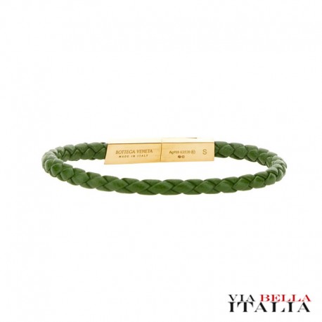 【BOTTEGA VENETA】LEATHER BRACELET