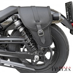 Trap | Leather saddlebag for Harley Davidson