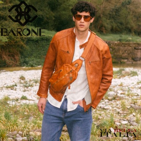 【BARONE FIRENZE】Marsupio Vintage ボディバック3色バリエ